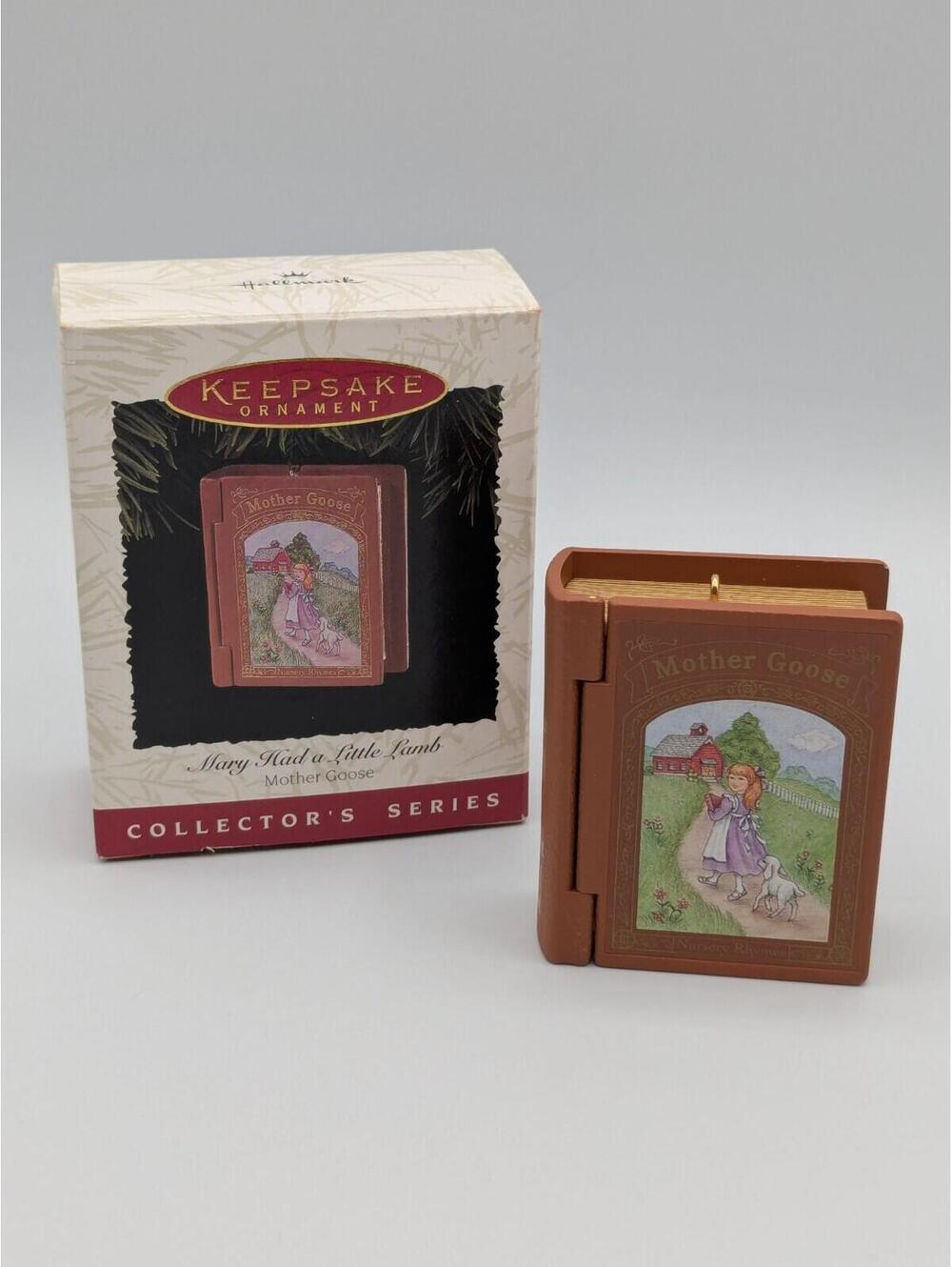 Hallmark Keepsake Mary Had a Little Lamb 1996 NEW 4th in the Mother Goose Series